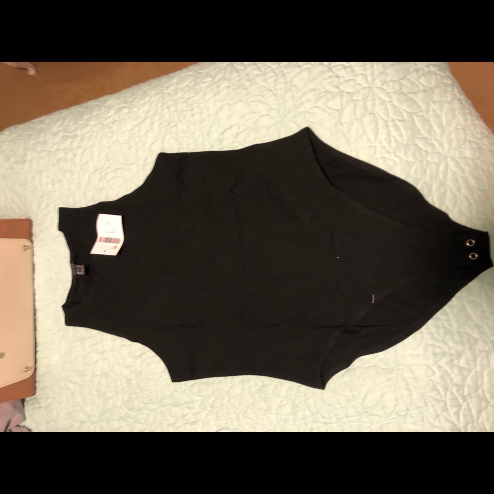 Black tank top body suit forever  21